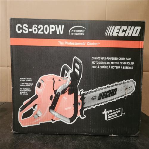 Phoenix NEW ECHO 20 in. 59.8 cc Gas 2-Stroke X Series Rear Handle Chainsaw with Wrap Handle