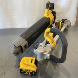 AS-IS - DEWALT 20V MAX Cordless Battery Powered String Trimmer & Blower Combo Kit
