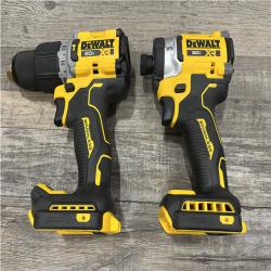 AS-IS DEWALT 20V XR Lithium-Ion Cordless 2-Tool Combo Kit