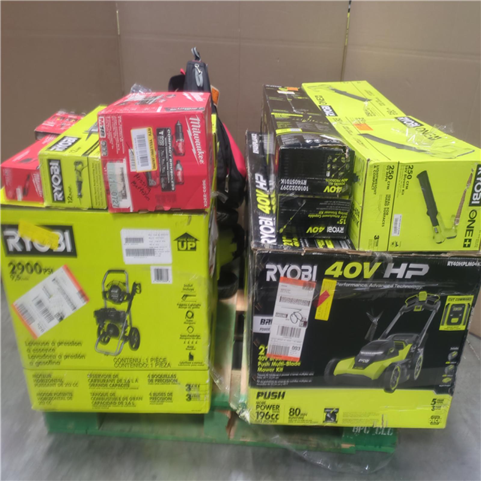 CALIFORNIA AS-IS TOOL PALLET