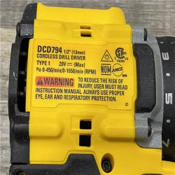 AS-IS DEWALT ATOMIC 20-Volt MAX Lithium-Ion Cordless Combo (2-Tool) Kit