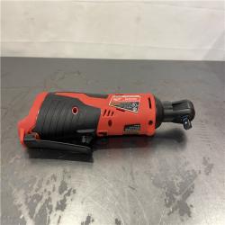 AS-IS- MILWAUKEE .38 in. M12 Cordless Ratchet (Tool-Only)