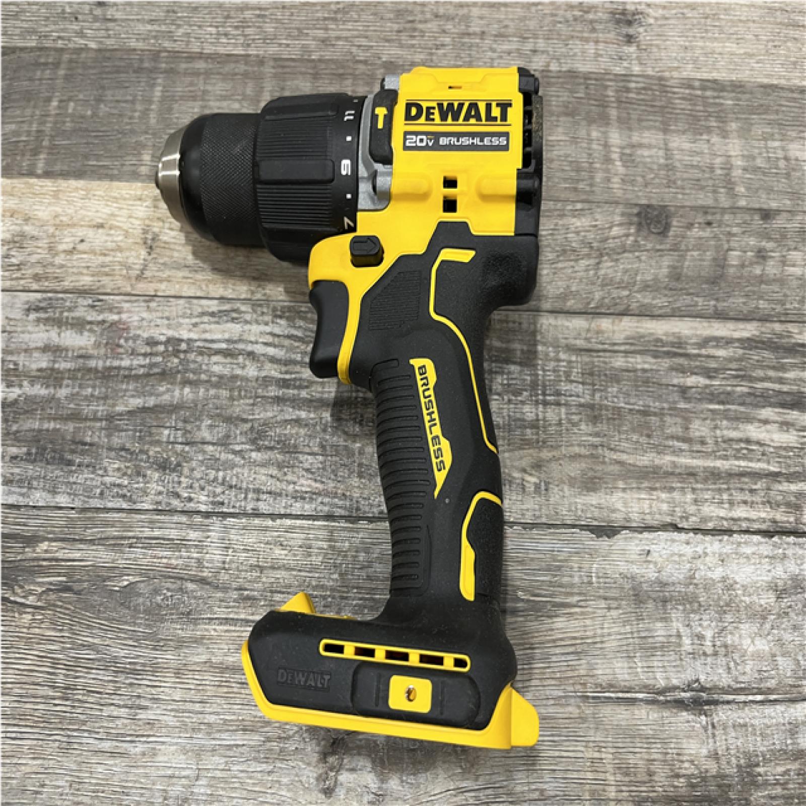 AS-IS DEWALT ATOMIC 20V Lithium-Ion Cordless 1/2 in. Hammer Drill Kit