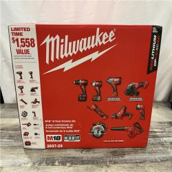 NEW - Milwaukee 18-Volt Lithium-Ion Cordless (9-Tool) Combo Kit