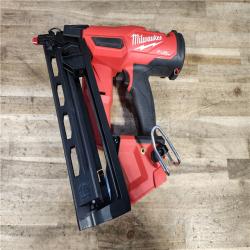 HOUSTON LOCATION - AS-IS Milwaukee FUEL 18-Volt Lithium-Ion Brushless Cordless Gen II 16-Gauge Angled Finish Nailer (Tool-Only)