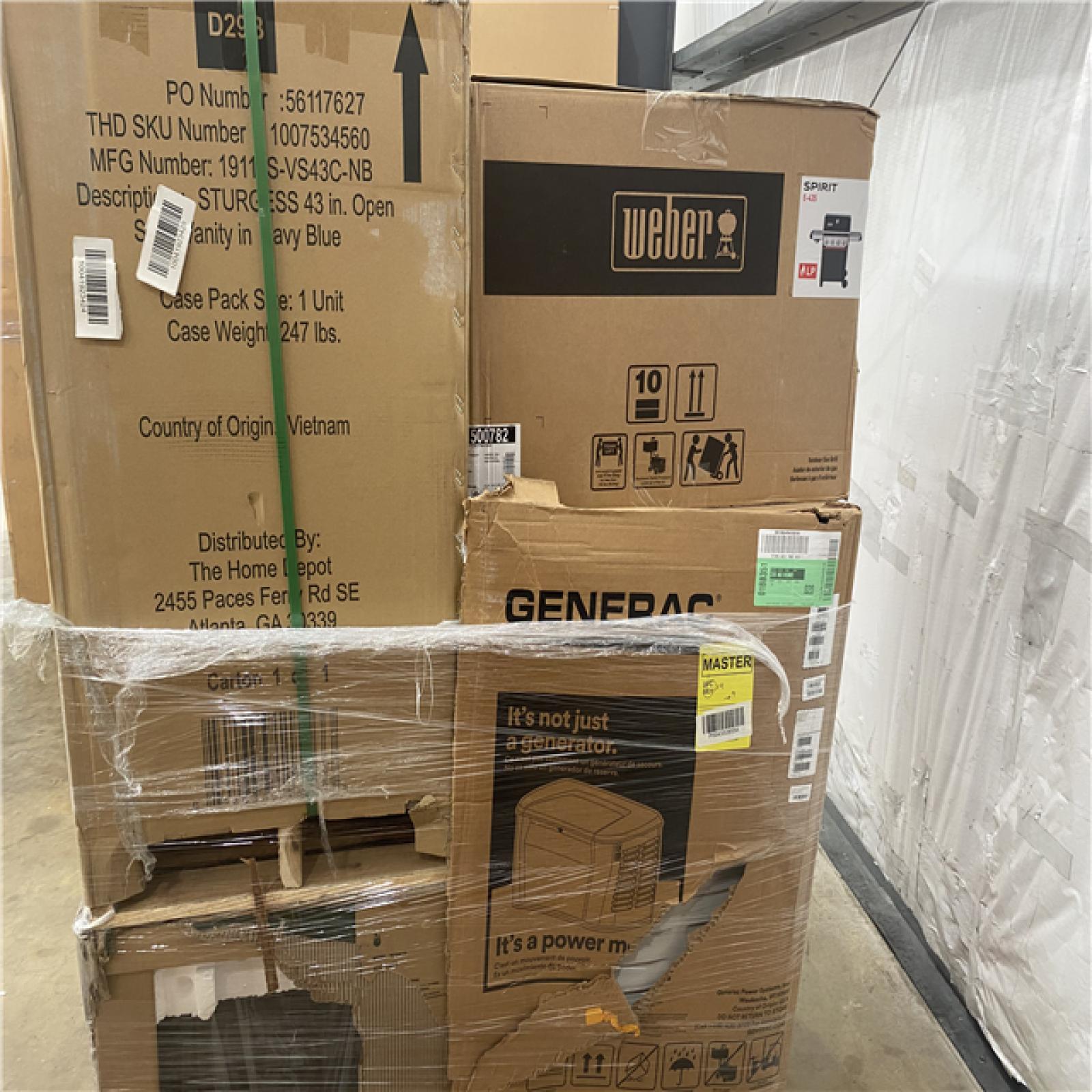 Houston Location - AS-IS home improvement pallet