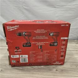 NEW! - Milwaukee 18V Cordless Brushed 2-Tool Drill/Driver and Impact Driver Kit