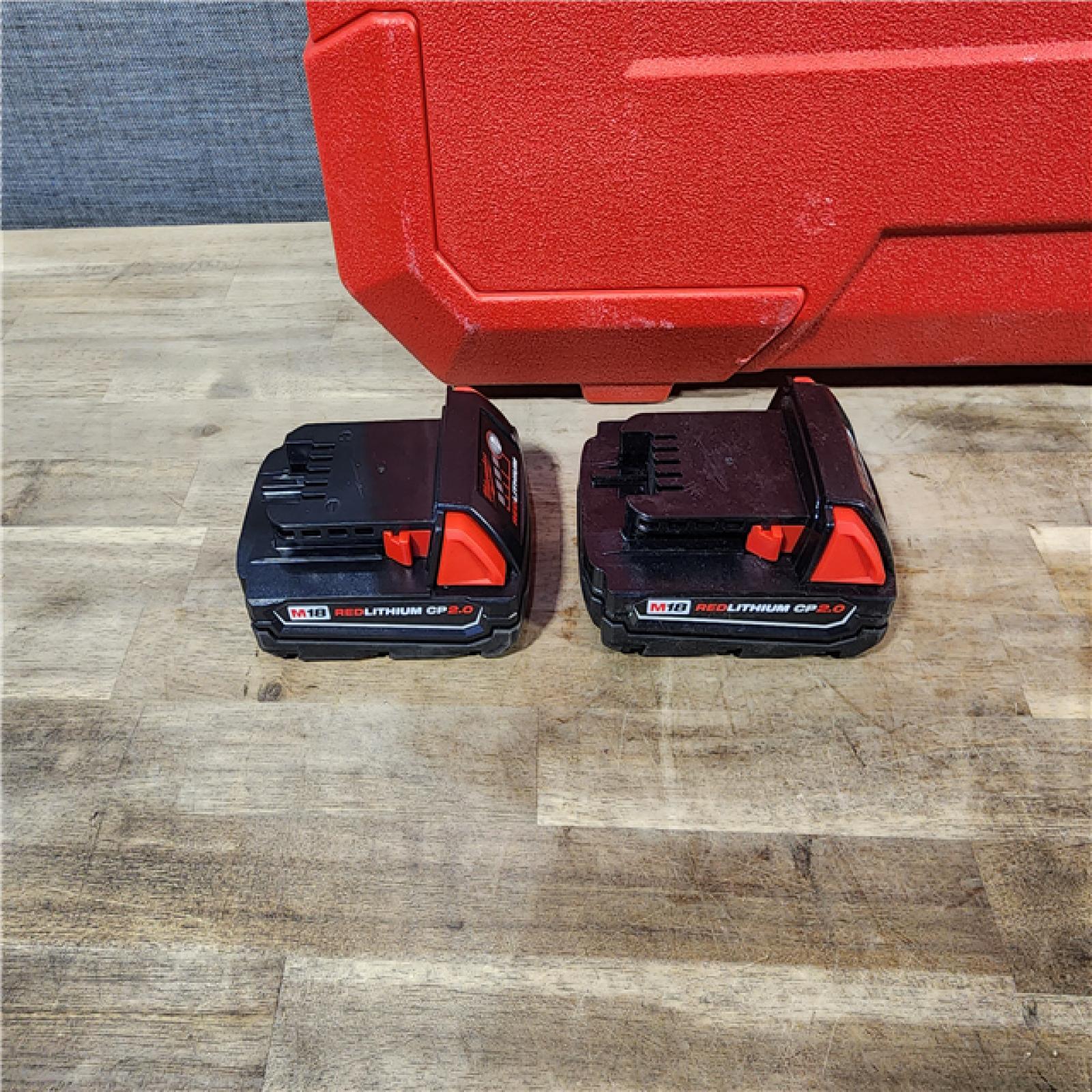 HOUSTON LOCATION - AS-IS Milwaukee-2674-22P M18 Short Throw Press Tool Kit W/ Viega PureFlow Jaws