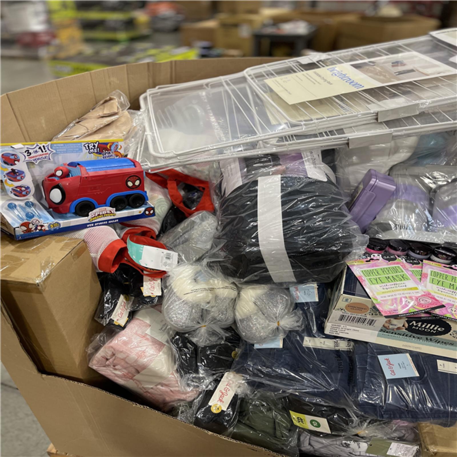 DALLAS LOCATION- NEW!- BULLSEYE MIXED PALLET