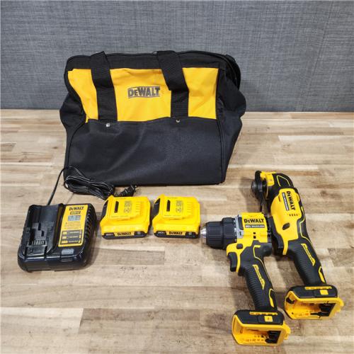 HOUSTON LOCATION - AS - IS DEWALT ATOMIC 20-Volt Lithium-Ion Cordless Brushless (2-Tool) Combo Kit