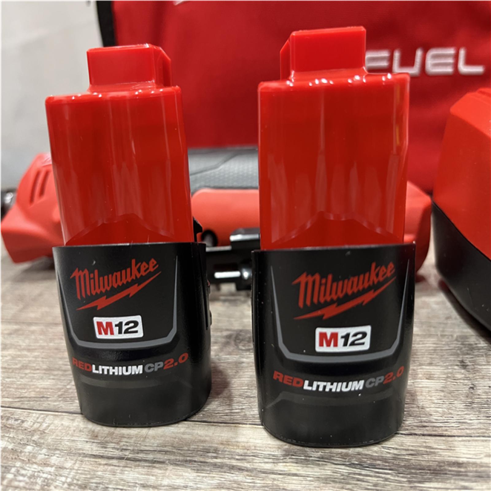 AS-IS Milwaukee  FUEL 12V Lithium-Ion Brushless Cordless 1/4 in. Straight Die Grinder Kit
