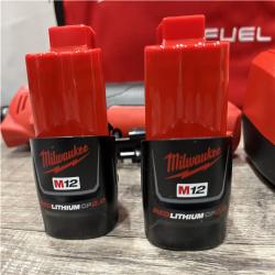 AS-IS Milwaukee  FUEL 12V Lithium-Ion Brushless Cordless 1/4 in. Straight Die Grinder Kit