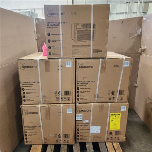 Phoenix NEW SEASONS 8 300 BTU 115-Volt Through-the-Wall Cool-Only Air Conditioner Pallet of 5