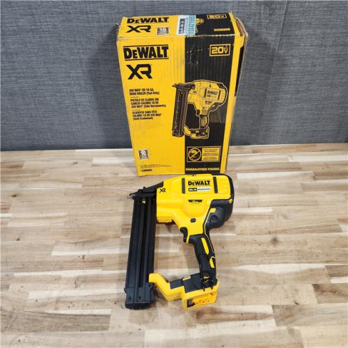 HOUSTON LOCATION - AS-IS DEWALT 20V MAX XR Lithium-Ion Electric Cordless 18-Gauge Brad Nailer (Tool Only)