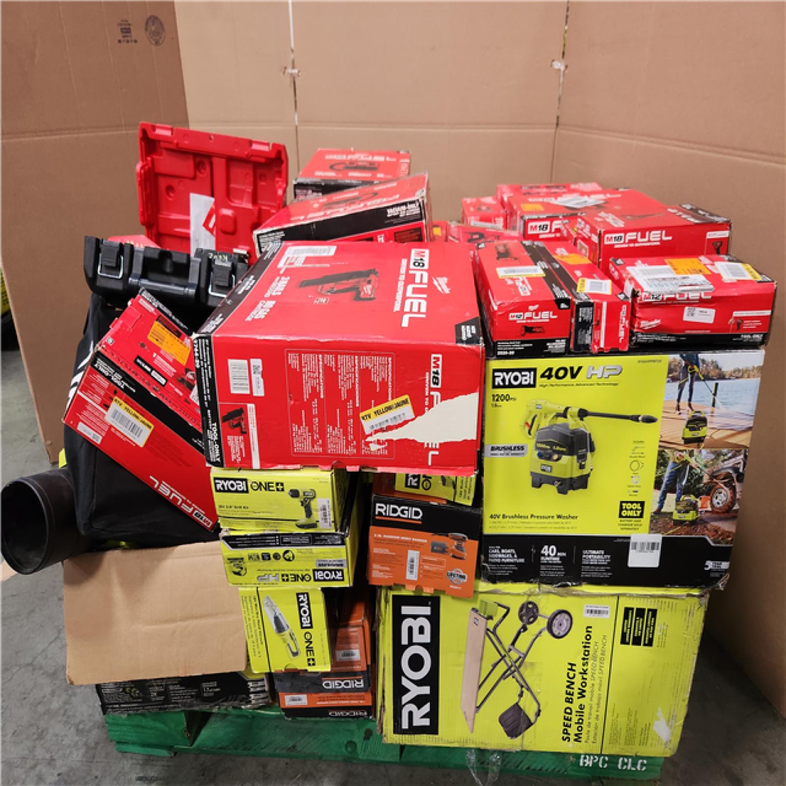 CALIFORNIA AS-IS TOOL PALLET