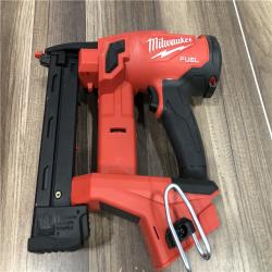 AS-IS Milwaukee FUEL 18-Volt Lithium-Ion Brushless Cordless 18-Gauge 1/4 in. Narrow Crown Stapler (Tool-Only)