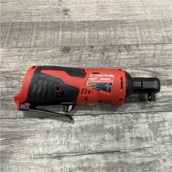 AS-IS Milwaukee 12V Lithium-Ion Cordless 3/8 in. Ratchet (Tool-Only)