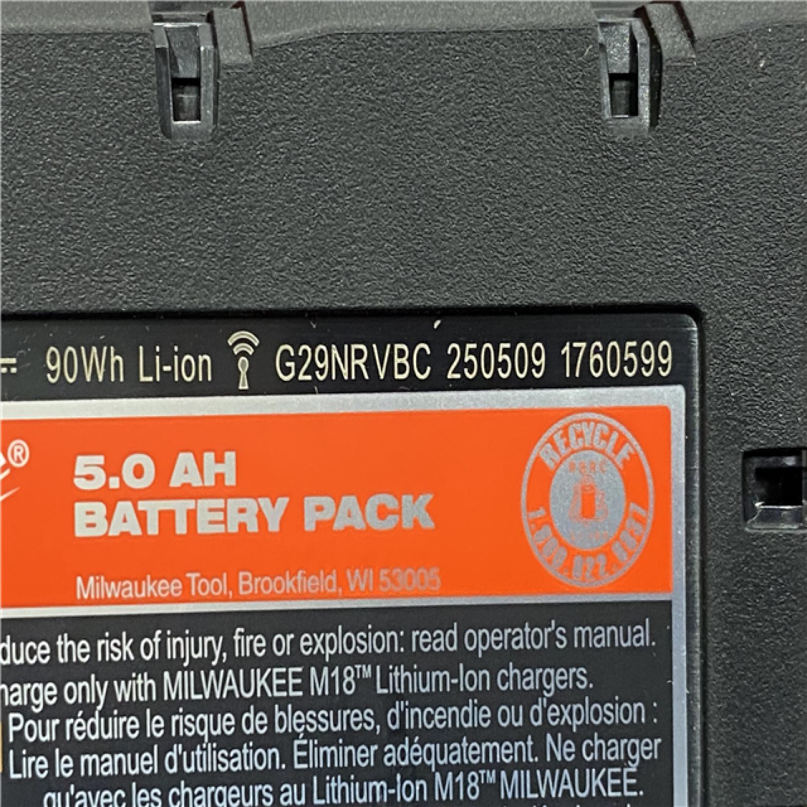 AS-IS Milwaukee FUEL 18V Lithium-Ion Brushless Cordless 1/2 in. Drill/Driver Kit