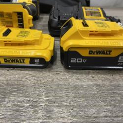 AS-IS DEWALT ATOMIC 20V MAX Lithium-Ion Cordless 2-Tool Combo Kit