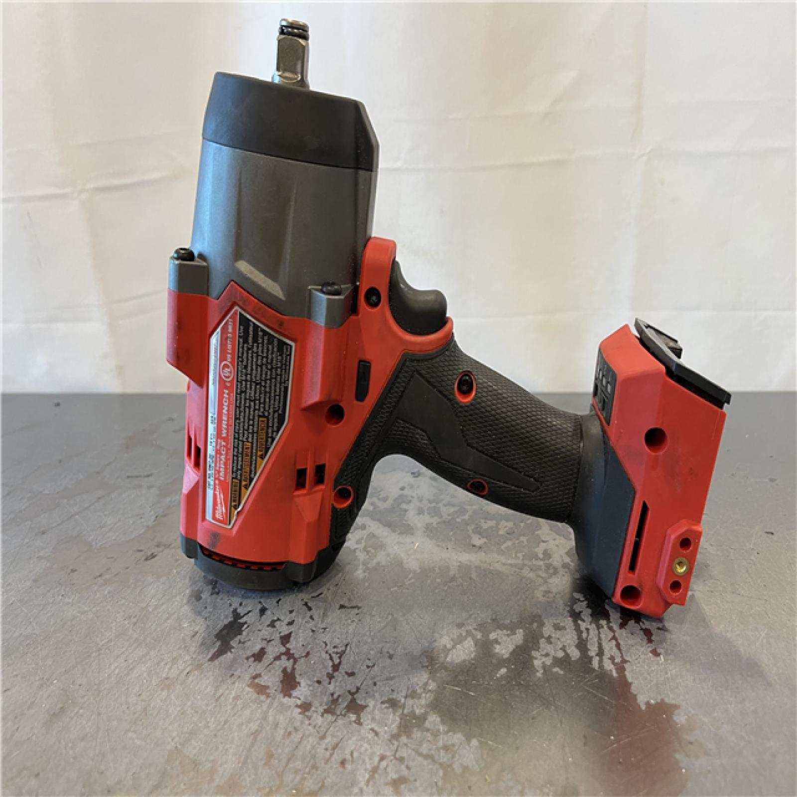 AS-IS - Milwaukee M18 FUEL 18V Lithium-Ion Brushless Cordless 1/2 in. Impact Wrench with Friction Ring