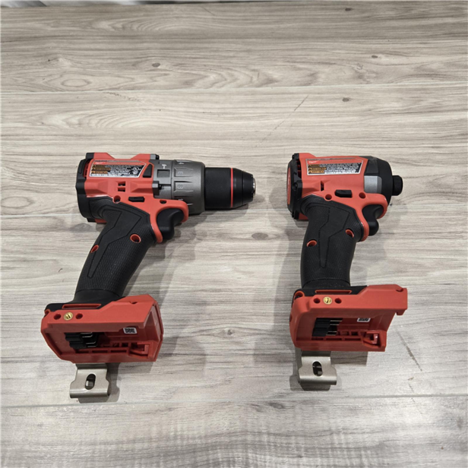AS-IS MILWAUKEE FUEL 18V Cordless Hammer Drill and Impact Driver Combo Kit