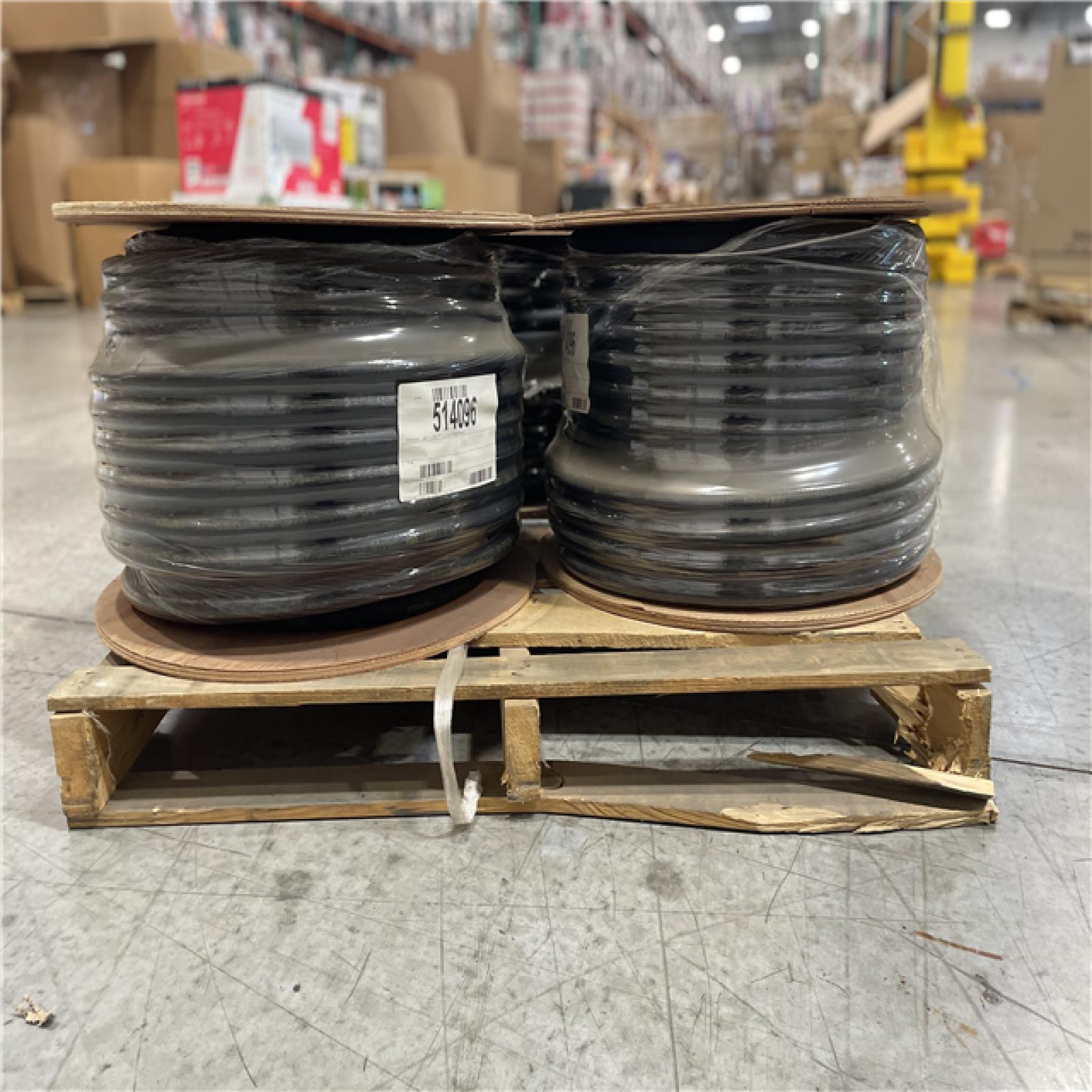 DALLAS LOCATION- AS-IS Omega Flex CounterStrike® 3/4 in. x 250 ft. Black Flexible Gas Pipe PALLET (3 UNITS)