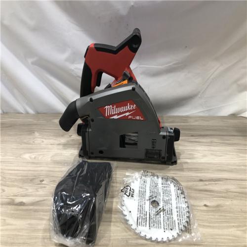 AS-IS Milwaukee M18 FUEL 18V Lithium-Ion Cordless 6-1/2 in. Plunge Cut Track Saw (Tool-Only)