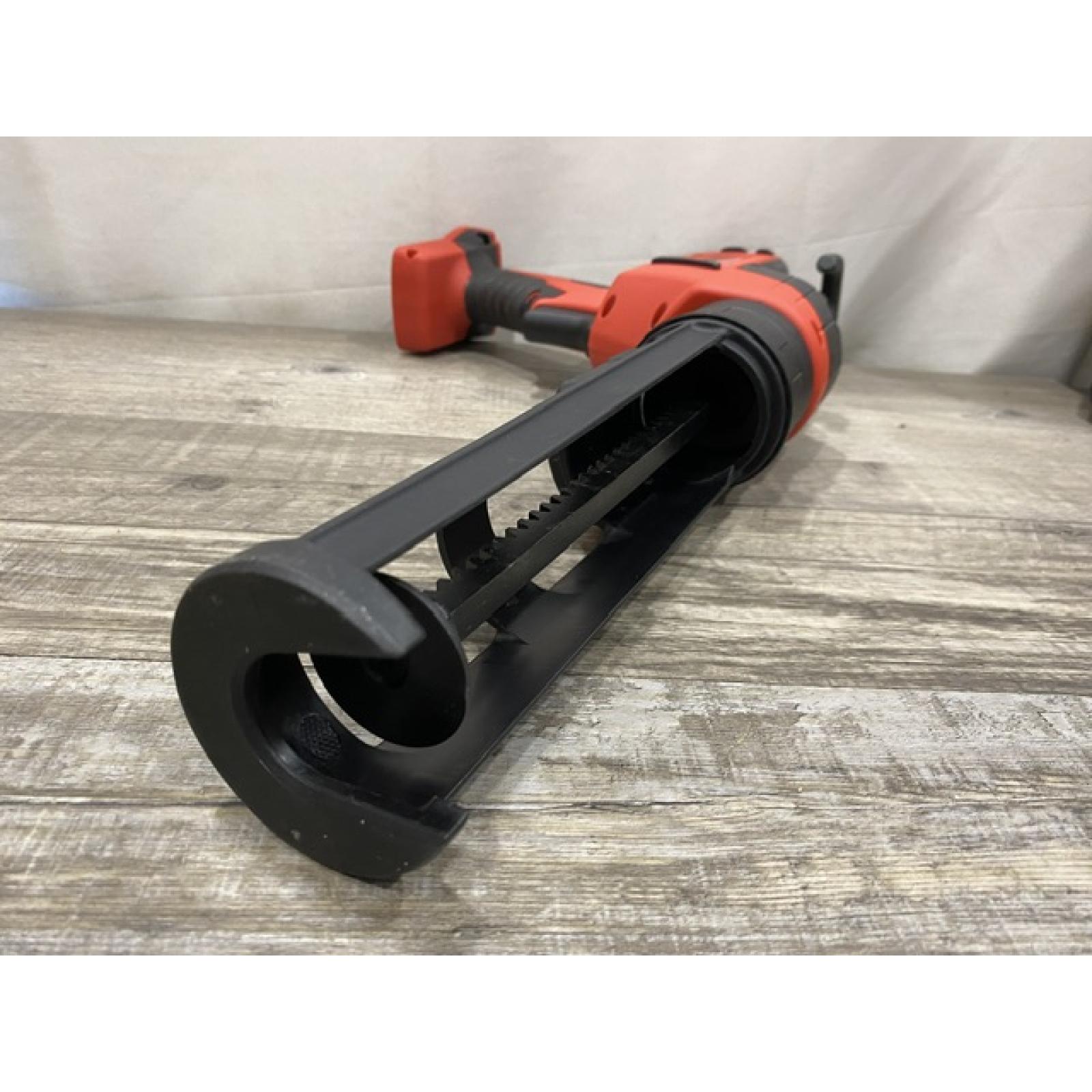 AS-IS Milwaukee 18-Volt Lithium-Ion Cordless 10 oz. Caulk and Adhesive Gun (Tool-Only)