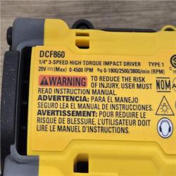 AS-IS DEWALT 20V MAX XR Cordless Impact Driver (Tool Only)