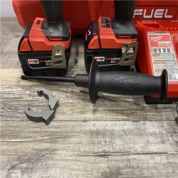 AS-IS Milwaukee FUEL 18V Lithium-Ion Brushless Cordless Hammer Drill and Impact Driver Combo Kit