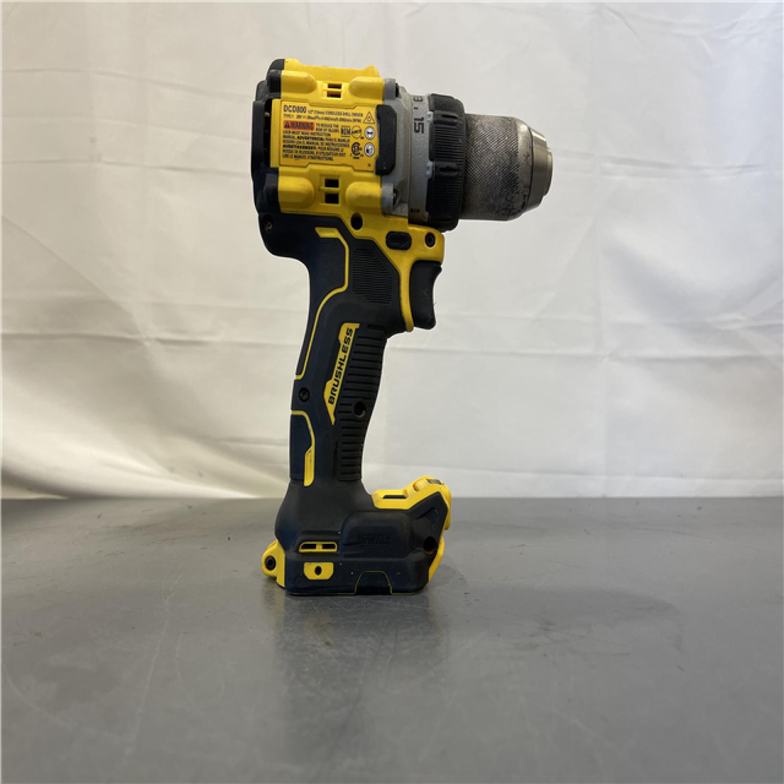 AS-IS - Dewalt Max XR 20 V 1/2 in. Brushless Cordless Drill/Driver Tool Only