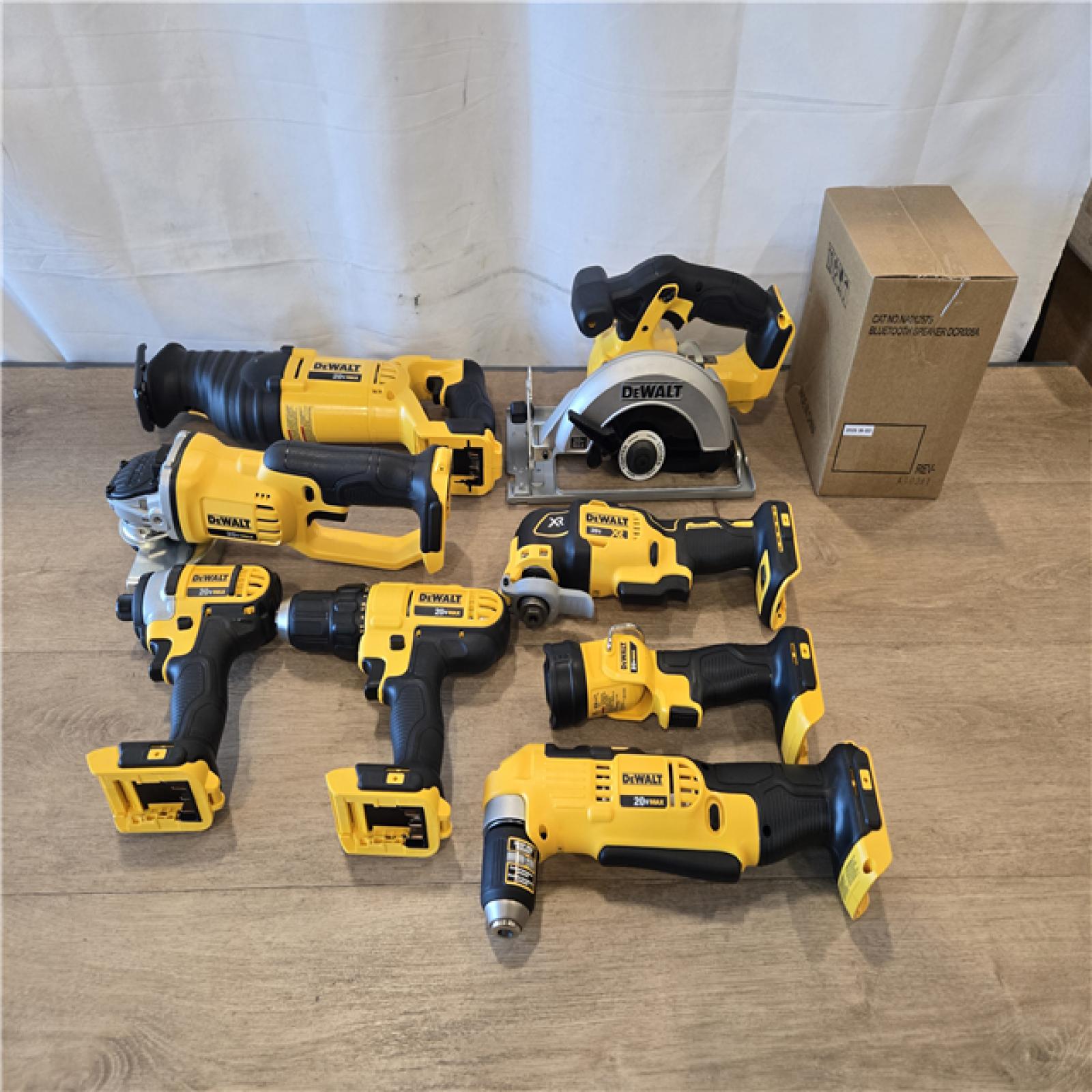 AS-IS Dewalt 20V MAX 9-Tool Power-Tool Combo Kit
