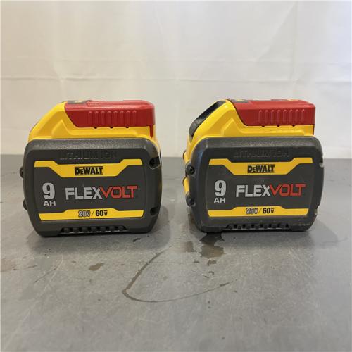 AS-IS- DEWALT FLEXVOLT 20-Volt /60-Volt MAX Lithium-Ion 9.0Ah Battery (2-Pack)