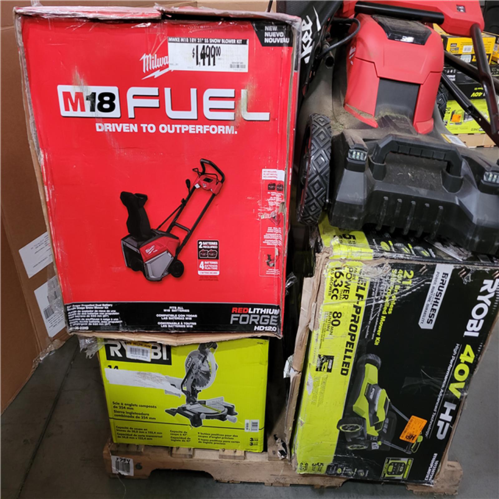 CALIFORNIA AS-IS TOOL PALLET