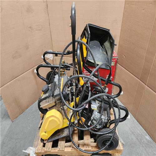 CALIFORNIA AS-IS OUTDOOR POWER EQUIPMENT