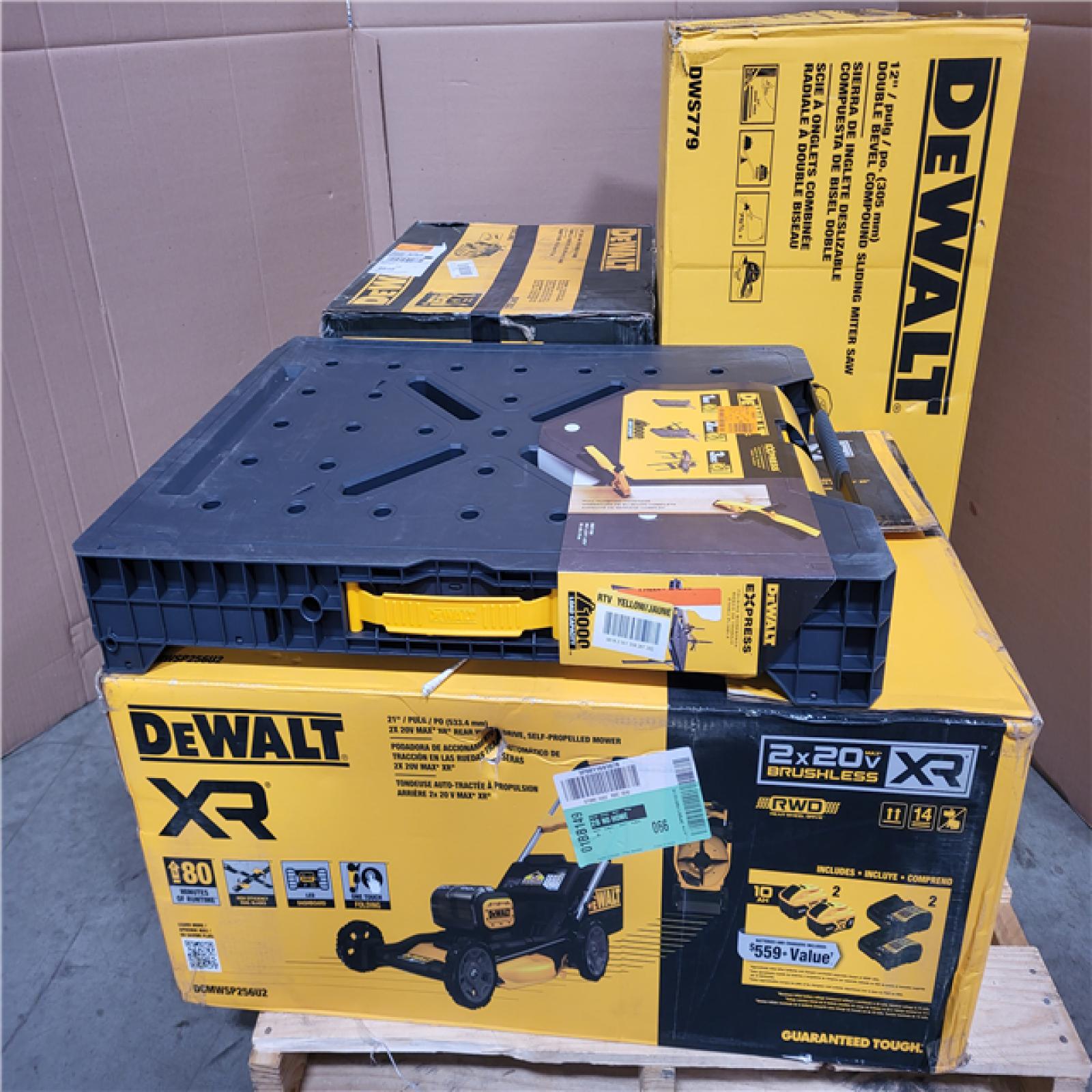 CALIFORNIA AS-IS TOOL PALLET