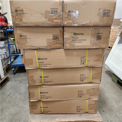 Phoenix Location Seasons 36x21x23.6 Wheel Chair Accessible Vanity Pallet (24 Boxes)