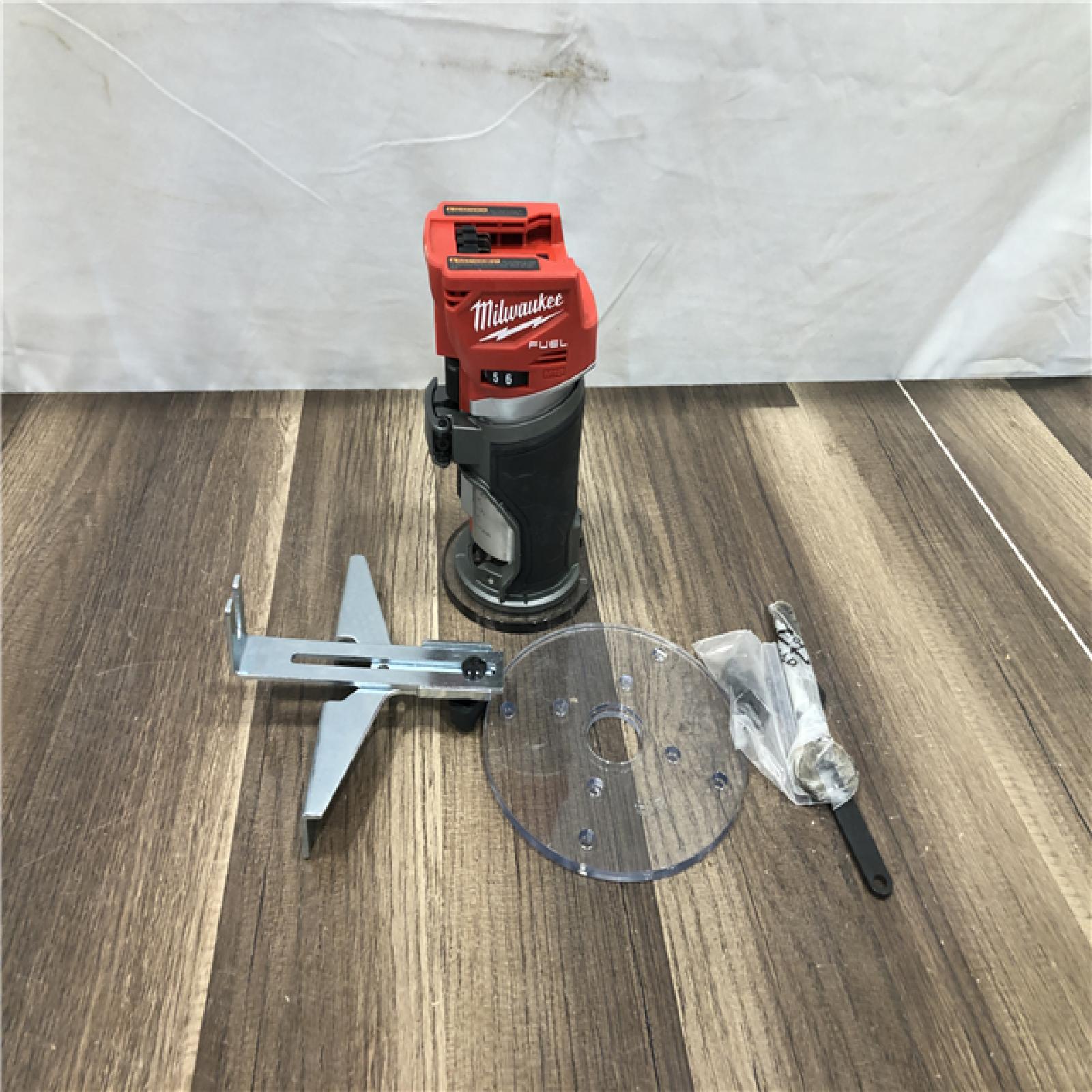 AS-IS Milwaukee  FUEL 18V Lithium-Ion Brushless Cordless Compact Router (Tool-Only)