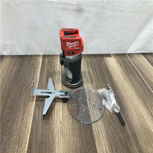 AS-IS Milwaukee  FUEL 18V Lithium-Ion Brushless Cordless Compact Router (Tool-Only)