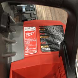 AS-IS Milwaukee FUEL 18V Lithium-Ion Cordless 7-1/4 in. Rear Handle Circular Saw (Tool-Only)
