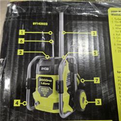 AS-IS RYOBI  2000 PSI 1.2 GPM Cold Water Corded Electric Pressure Washer