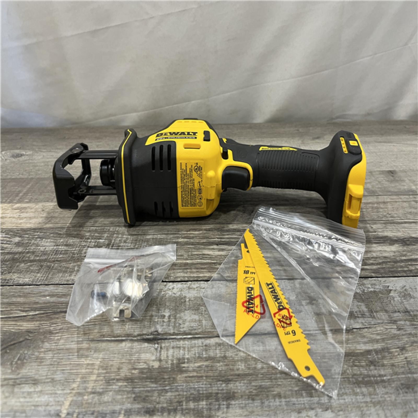 AS-IS DEWALT ATOMIC 20V MAX Cordless Brushless Compact Reciprocating Saw (Tool Only)