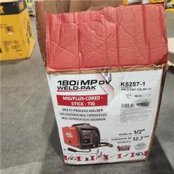 Dallas Location - As-Is Lincoln K5257-1 180i MP DV Weld Pak