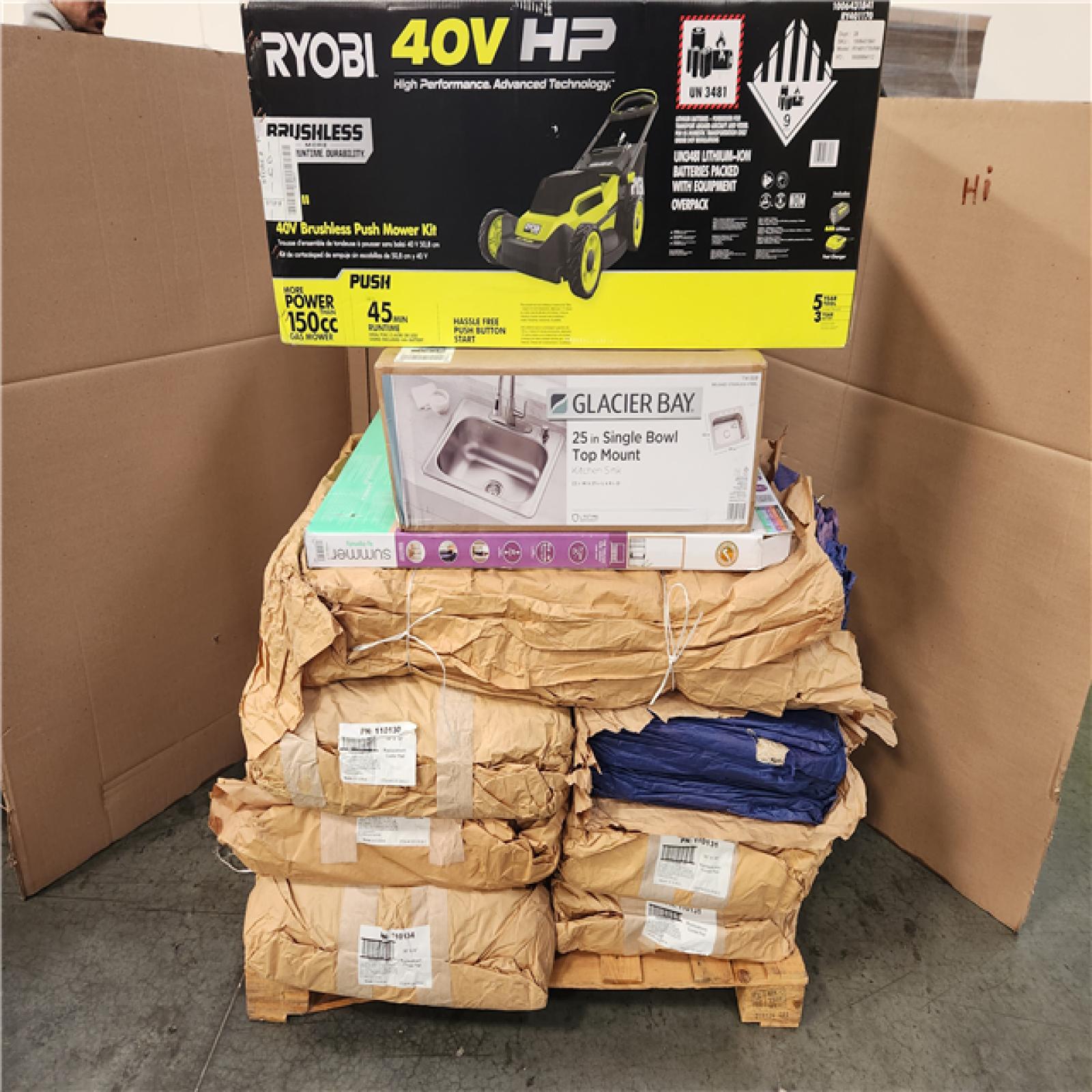 CALIFORNIA AS-IS HOME IMPROVEMENT PALLET