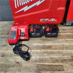HOUSTON LOCATION - AS-IS Milwaukee FUEL 18V Lithium-Ion Brushless Cordless Hammer Drill and Impact Driver Combo Kit