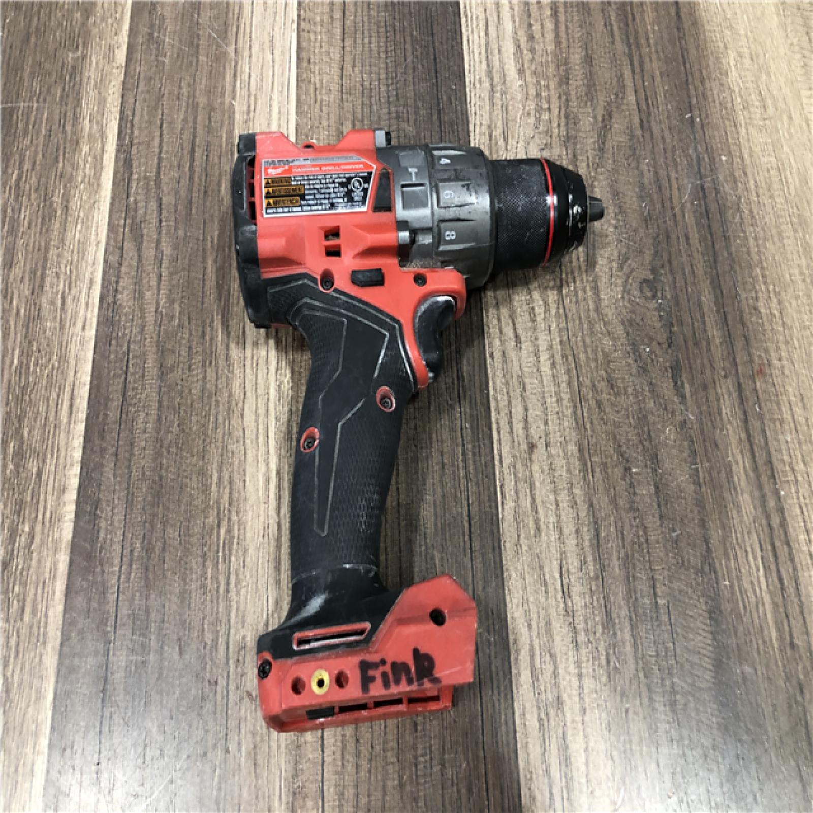 AS-IS Milwaukee FUEL 18V Lithium-Ion Brushless Cordless 1/2 in. Hammer Drill/Driver (Tool-Only)