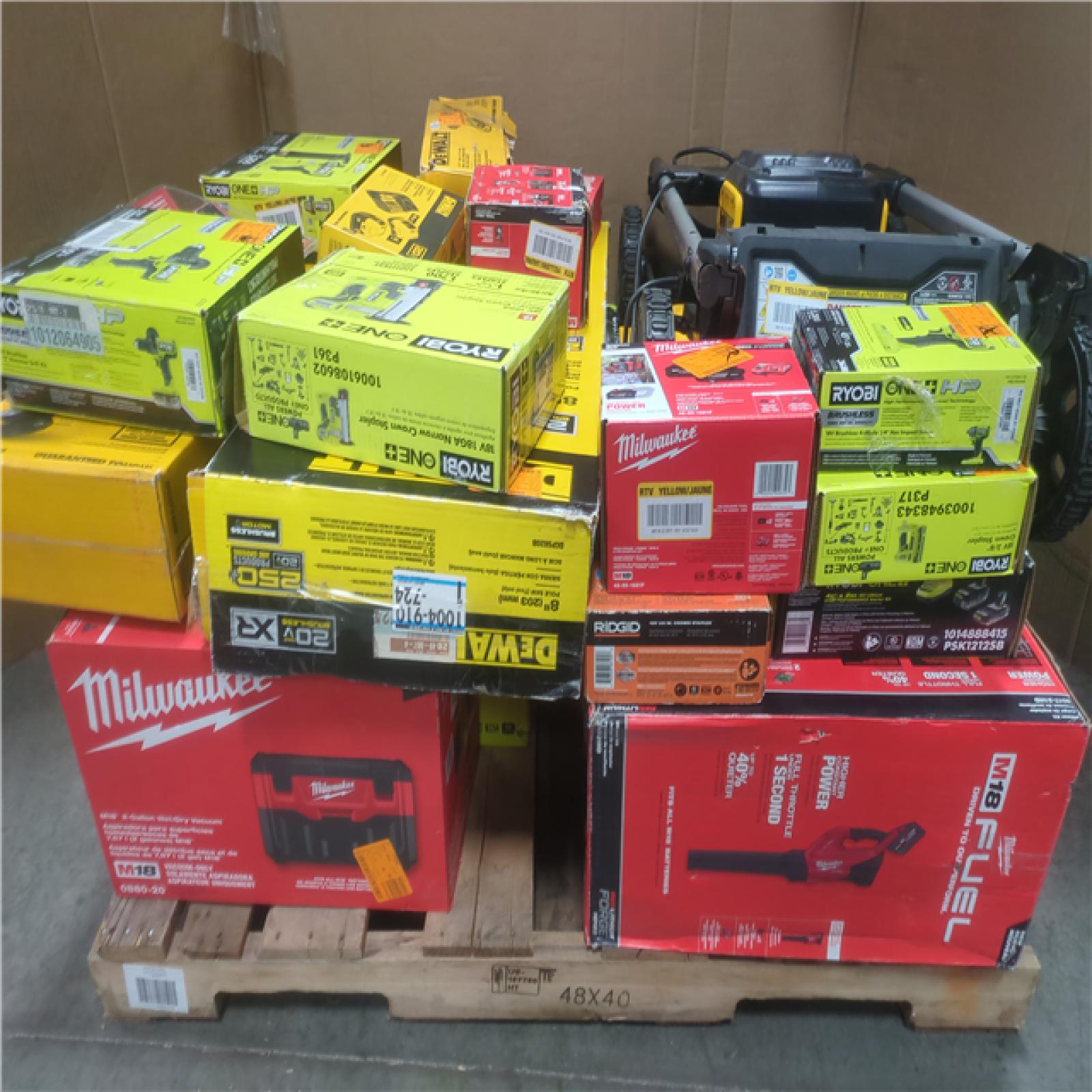 CALIFORNIA AS-IS TOOL PALLET