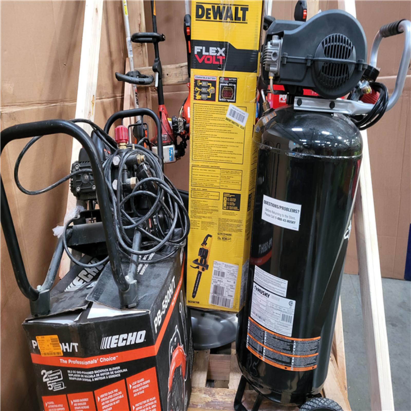 CALIFORNIA AS-IS OUTDOOR POWER EQUIPMENT