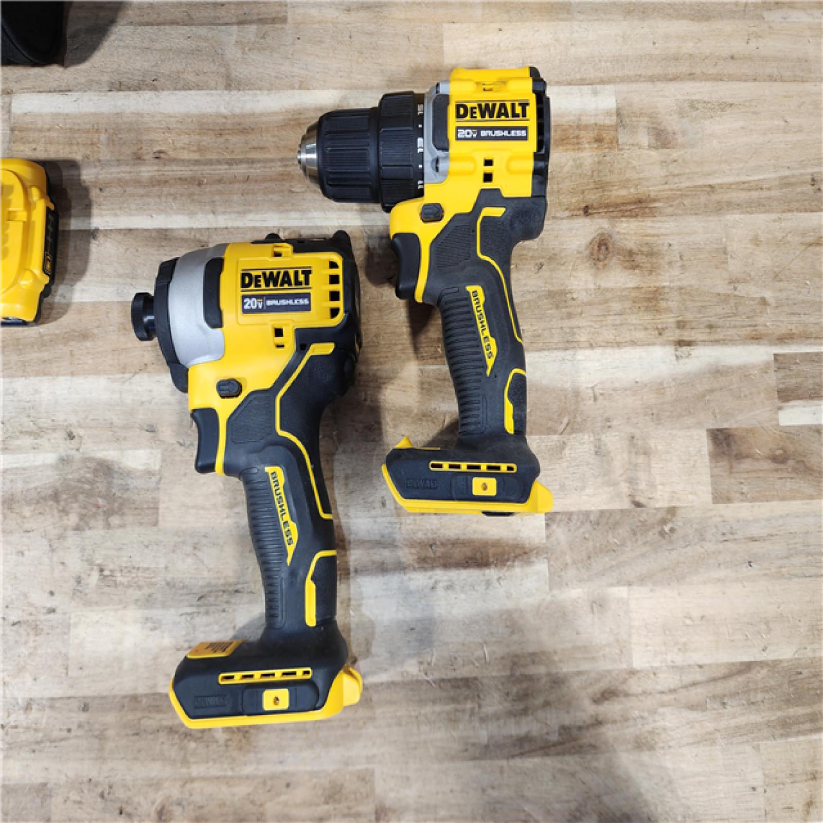 HOUSTON LOCATION - AS-IS DEWALT ATOMIC 20-Volt MAX Lithium-Ion Cordless Combo (2-Tool) Kit