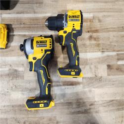 HOUSTON LOCATION - AS-IS DEWALT ATOMIC 20-Volt MAX Lithium-Ion Cordless Combo (2-Tool) Kit
